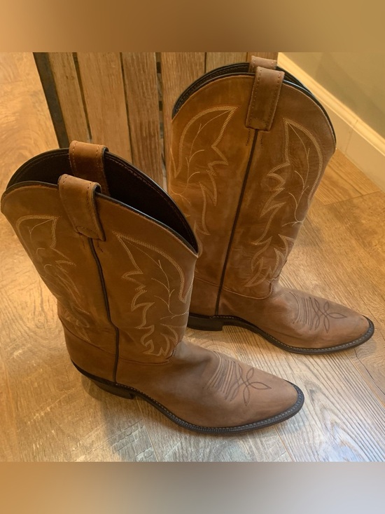 Justin’s Classic Brown Western Cowboy Boots Men’s 2263 - 11.5 D main image 5